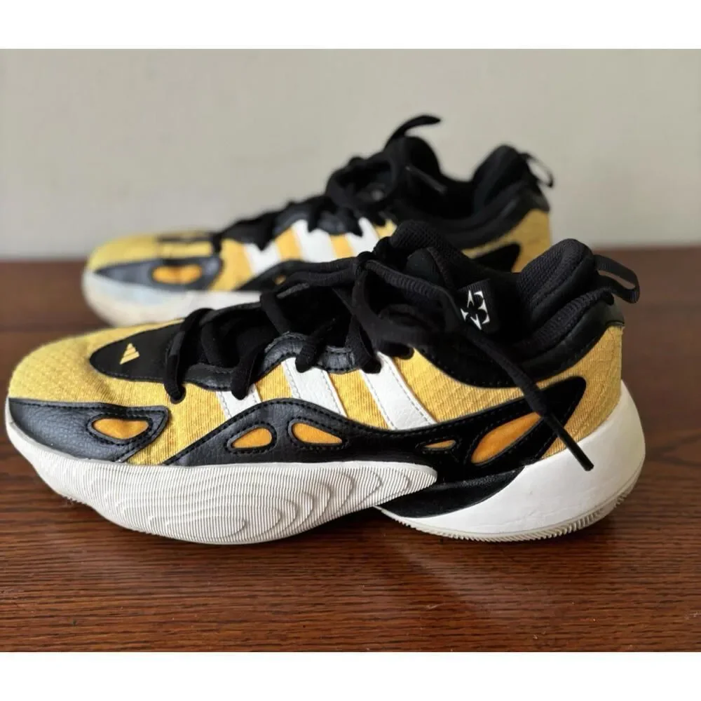 Adidas Trae Unlimited 2 Low Basketball Shoes Men’s 7.5 Spark Black Yellow IE7762